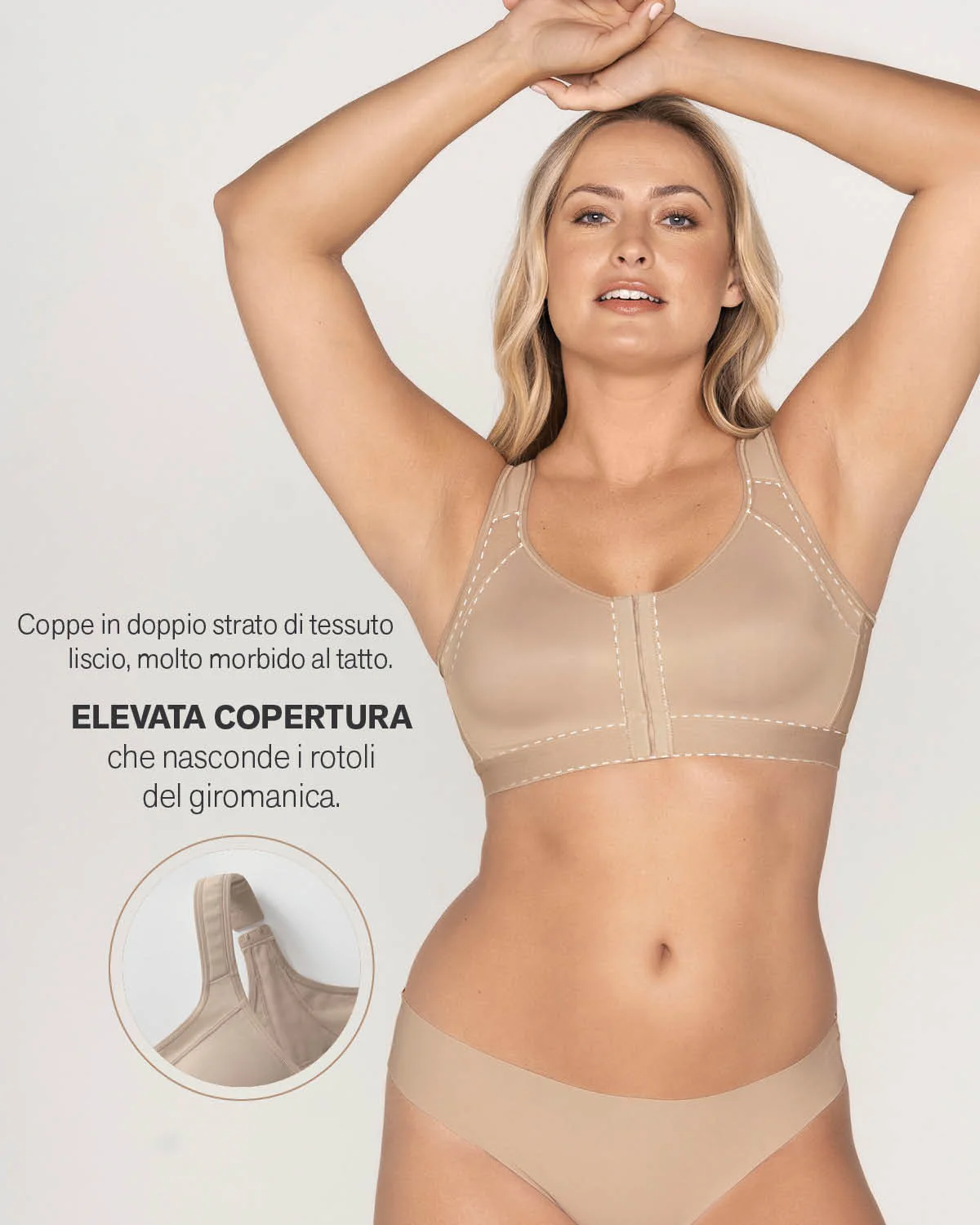 Unlined Wireless Posture Corrector Bra - Image 19