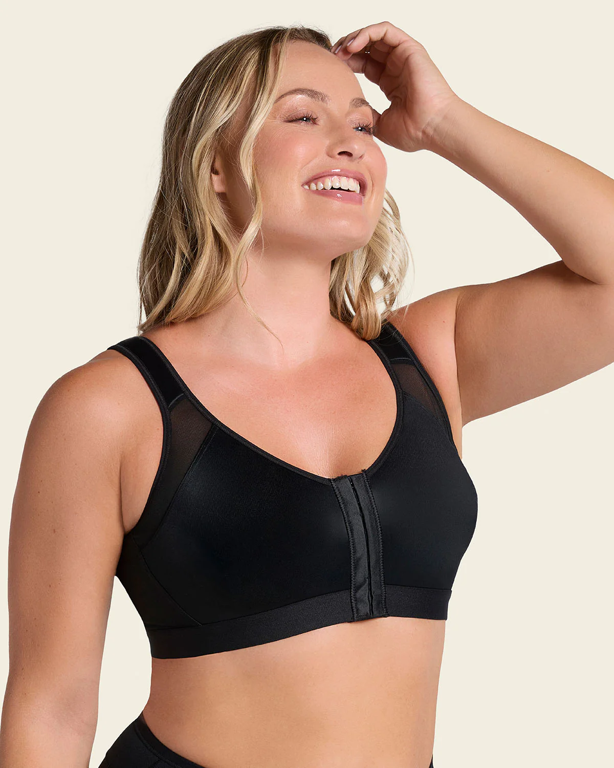 Unlined Wireless Posture Corrector Bra - Image 7