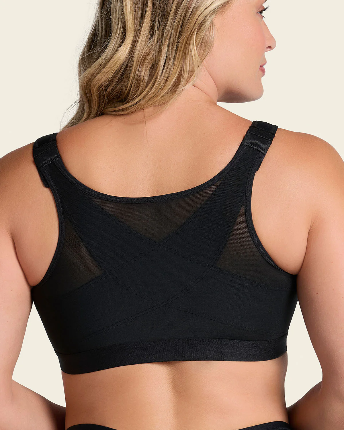 Unlined Wireless Posture Corrector Bra - Image 8