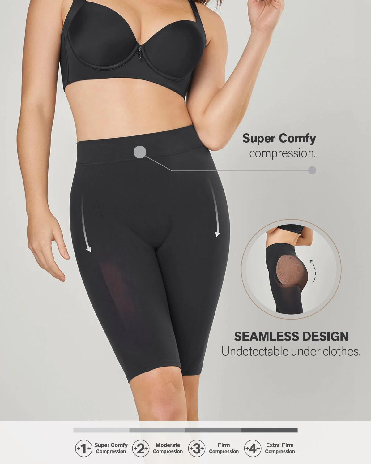 Well-Rounded Invisible Butt Lifter Shaper Short - Image 13