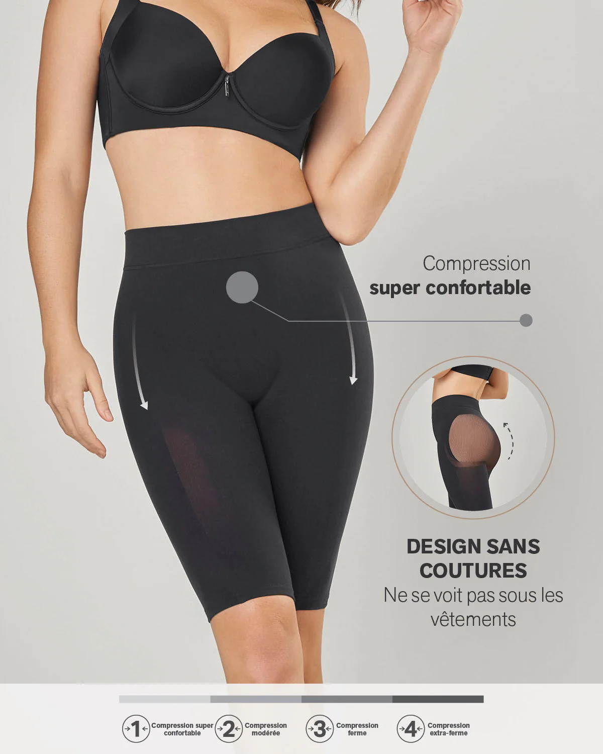 Well-Rounded Invisible Butt Lifter Shaper Short - Image 17