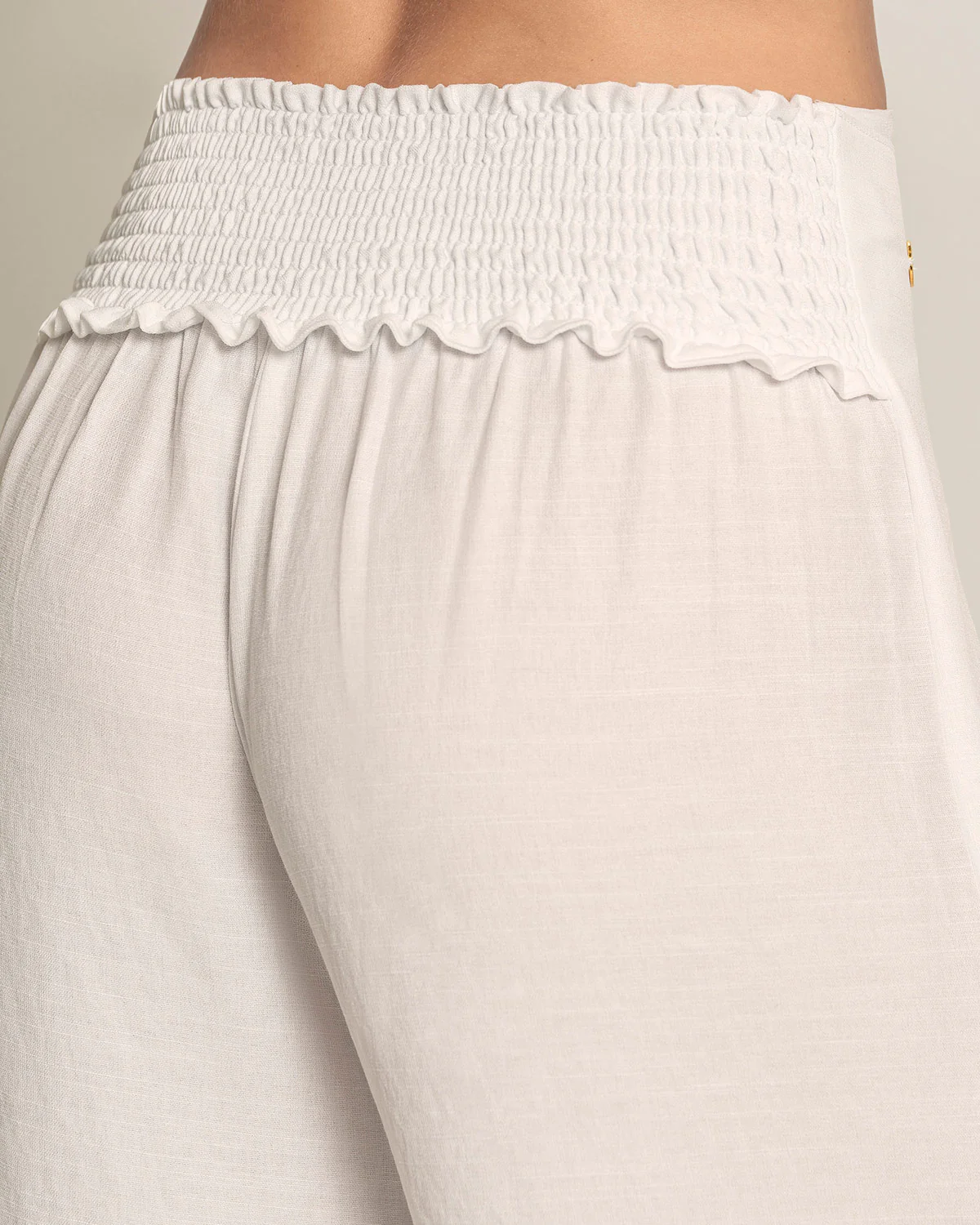 Wide Leg Layered Split Cover-Up Pants - Image 5