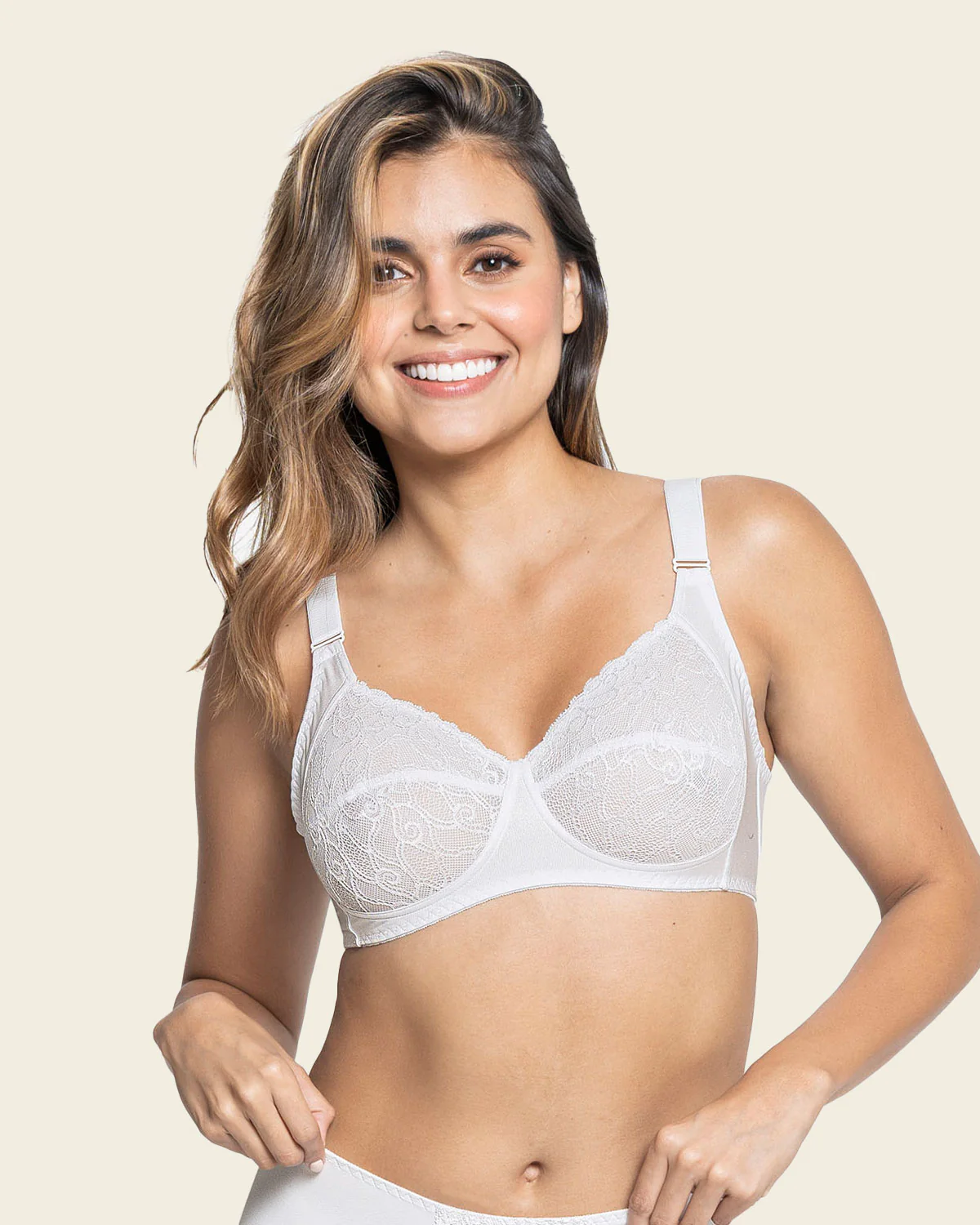 Wireless Comfy Control Bra in Lace - Image 6